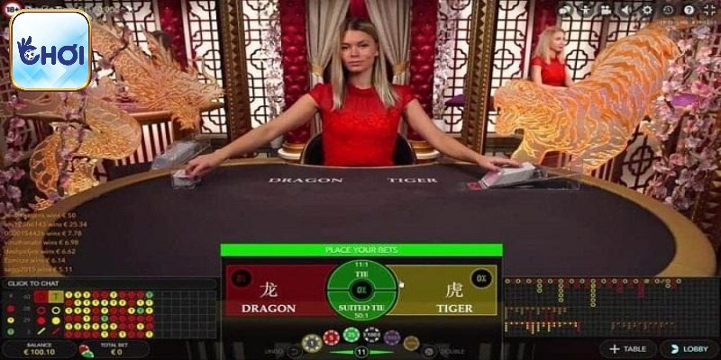 Luật game rồng hổ cơ bản