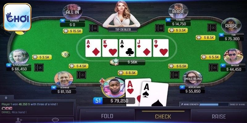 Mẹo chơi Poker OKCHOi thắng lớn