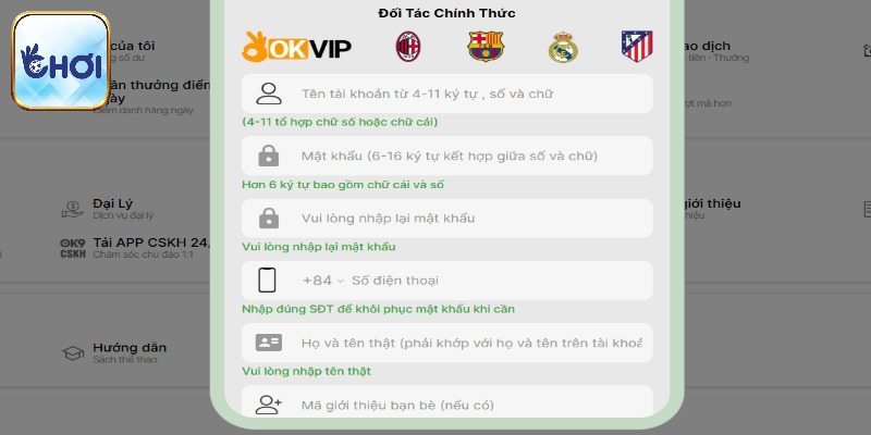 Truy cập chính xác vào trang của nhà cái OKCHOI